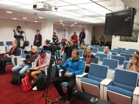 Tlačová konferencia v Minsku